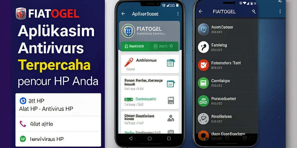 Antarmuka intuitif FIATOGEL untuk perlindungan Antivirus HP.