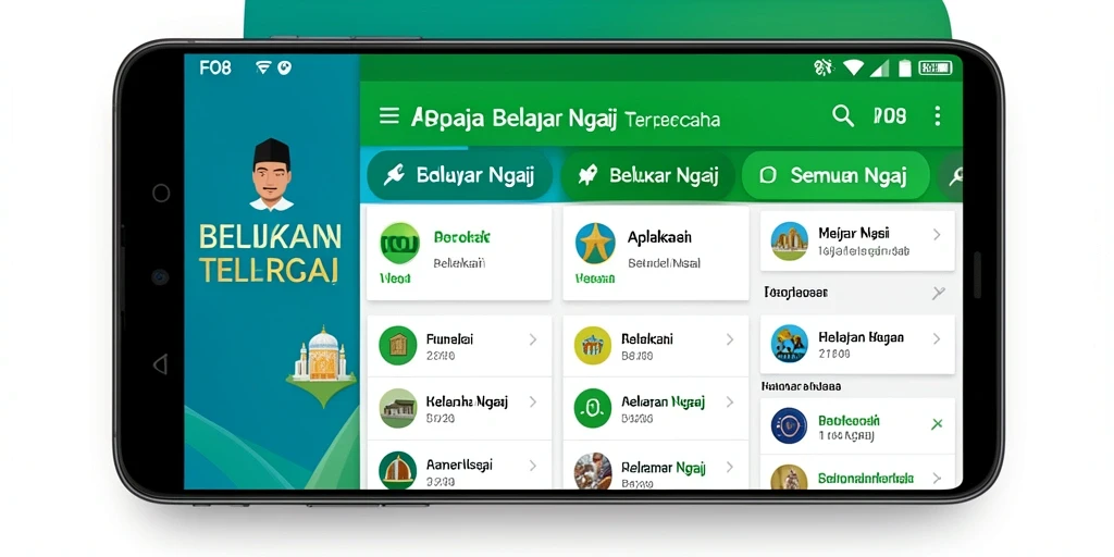 Antarmuka pengguna FO8 yang interaktif dan menarik.