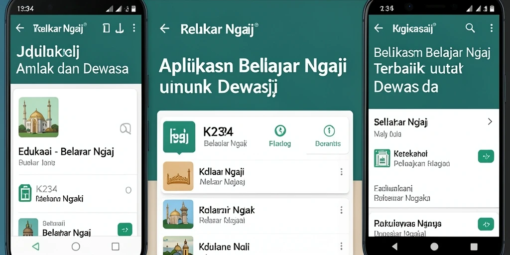 Tampilan antarmuka K234 yang menarik dan interaktif.