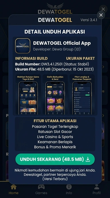 Panduan Unduh dan Instal APK dewatogel untuk Android